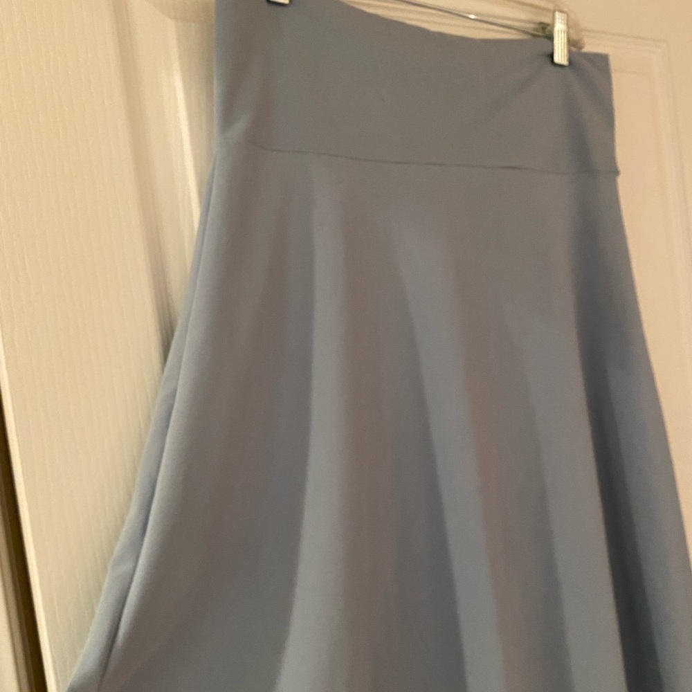 DNLA Women Blue Casual Athletic Skirt XL Stretch